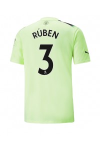 Manchester City Ruben Dias #3 Voetbaltruitje 3e tenue 2022-23 Korte Mouw